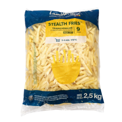 BATATA PRE-FRITA LAMBWESTON 9 MM EXTRA CROCANTE PCT 2,5KG