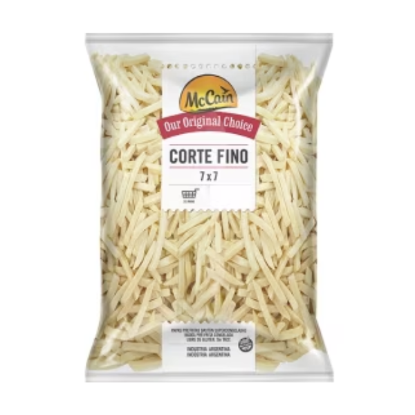 BATATA PRE-FRITA MCCAIN CORTES FINOS 7MM PCT 2,5KG
