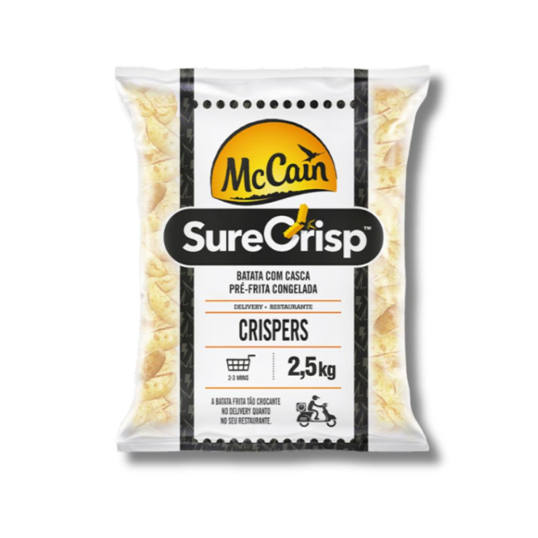BATATA PRE- FRITA MCCAIN SURECRISP CRISPERS PCT 2,5KG