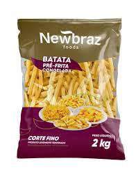 BATATA PRE-FRITA NEWBRAZ 7MM PCT 2KG