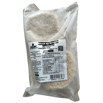 BLEND DE QUEIJOS EMPANADO CROQUANT P/ HAMBURGUER CG PCT 1KG