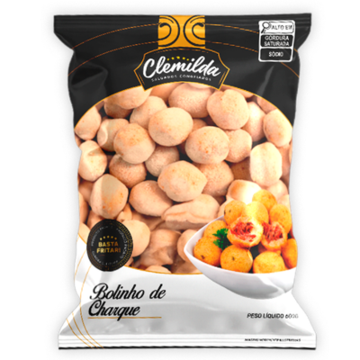 BOLINHO CLEMILDA DE CHARQUE CG PCT 600GR