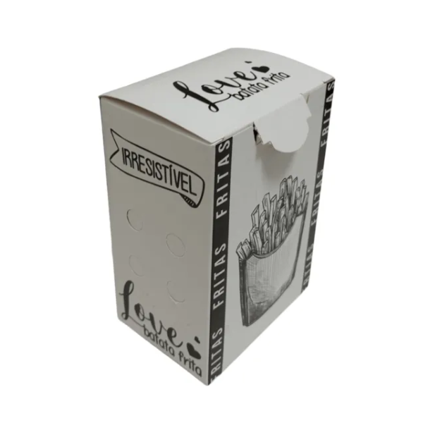 CAIXA P/ BATATA FRITA BOX C/ 50 SALVI