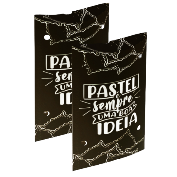 CAIXA P/ PASTEL PRETA SALVI C/ 50 UN