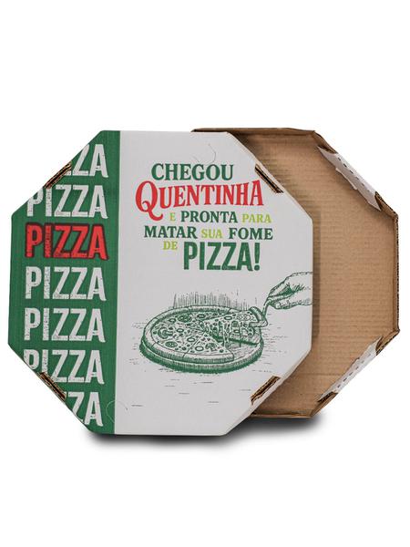 CAIXA P/ PIZZA PREMIUM VERDE N.35 PCT C/ 25 UND (STAMP)