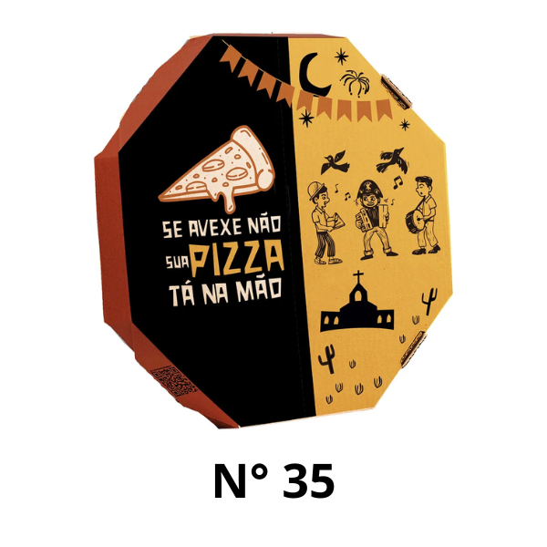 CAIXA PIZZA SAO JOAO N.35 C/25 PCT