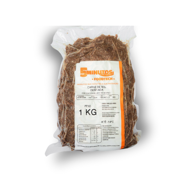 CARNE DE SOL DESFIADA FRICARNE CONGELADO  PCT 1KG
