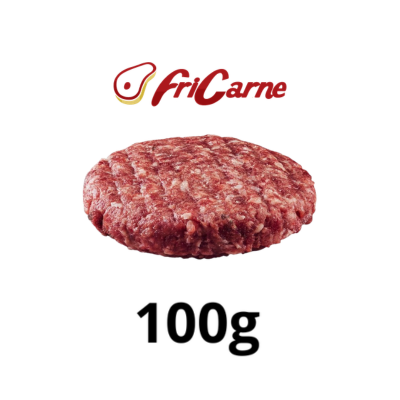 CARNE P/ HAMBURGUER FRICARNE CONG. 100GR CX C/  4,8KG