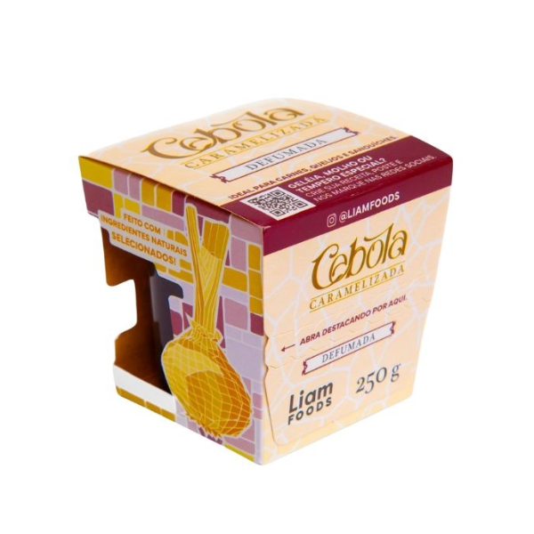 CEBOLA CARAMELIZADA LIAM FOOD'S DEFUMADA 250GR