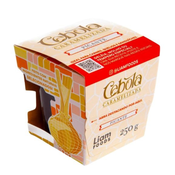 CEBOLA CARAMELIZADA LIAM FOOD'S PICANTE 250GR