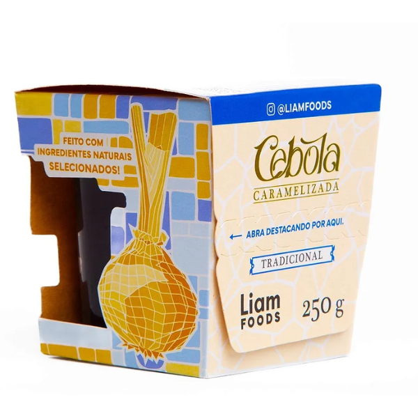 CEBOLA CARAMELIZADA LIAM FOOD'S TRAD. 250GR