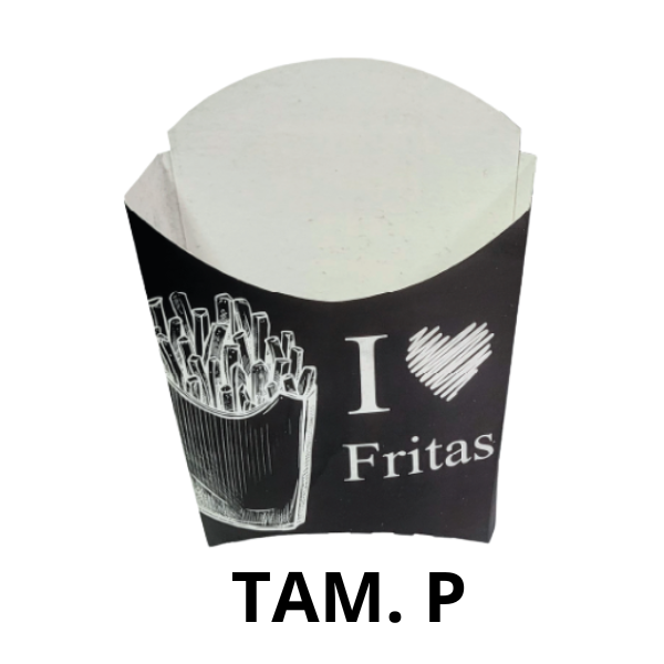 CESTINHA PRETO P/ BATATA TAM. P C/ 50 UN SALVI
