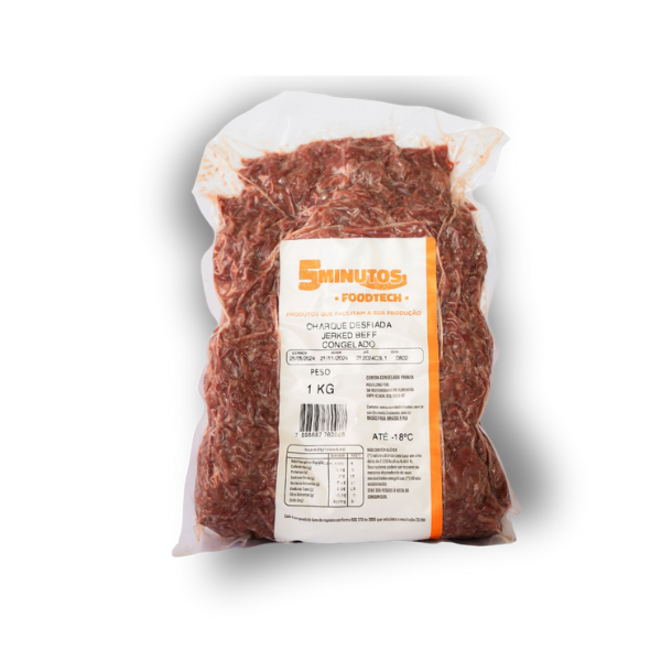 CHARQUE DESFIADA FRICARNE CONGELADO PCT 1KG
