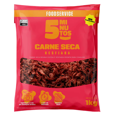 CHARQUE DESFIADA FRICARNE CONGELADO PCT 1KG