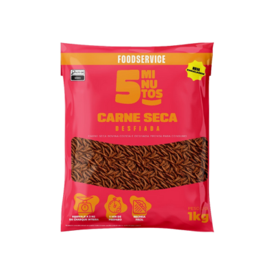 CHARQUE DESFIADA FRICARNE CONGELADO PCT 1KG
