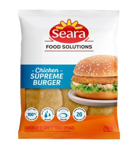 CHICKEN BURGUER SUPREME SEARA 2KG
