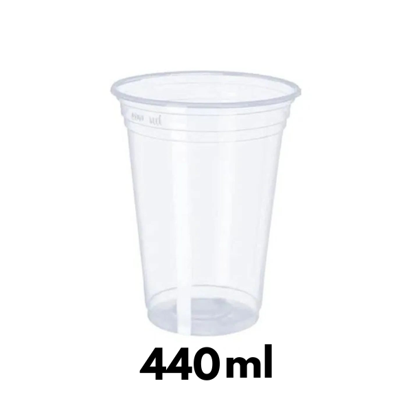 COPO TRANSPARENTE CRISTAL COPOS 440ML PCT C/ 50UND