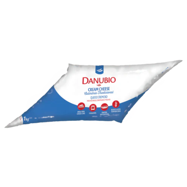CREAM CHEESE DANUBIO BISNAGA 1KG