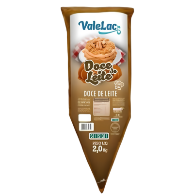 DOCE DE LEITE CULINARIO VALELAC BISNAGA 2KG