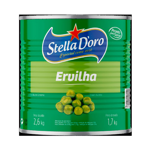 ERVILHA STELLA D'ORO LT 1,7KG