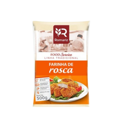 FARINHA DE ROSCA ROMARIZ TRADICIONAL PCT 500GR