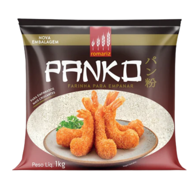 FARINHA PANKO PARA EMPANAR ROMARIZ 1KG