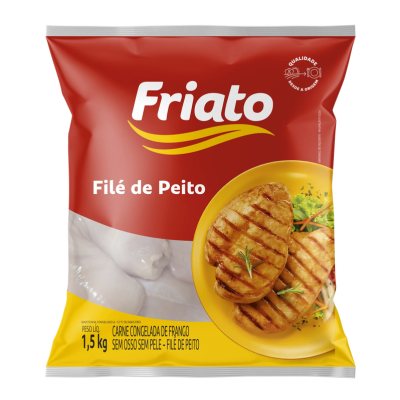 FILE DE PEITO FRIATO CONGELADO PCT 1,5KG