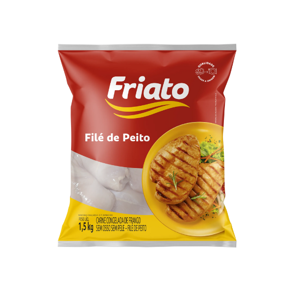 FILE DE PEITO FRIATO CONGELADO PCT 1,5KG