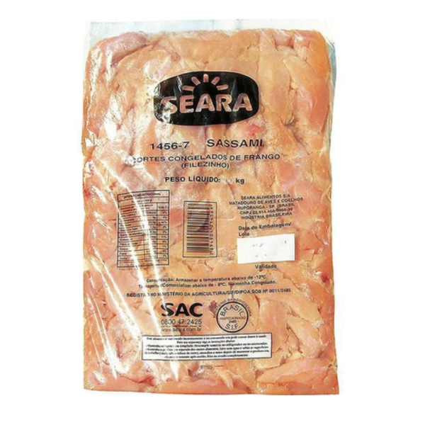 FILE DE PEITO SASSAMI SEARA EM BLOCO CG PCT 15KG