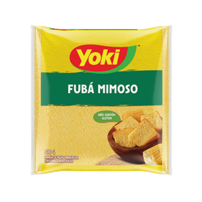 FUBA DE MILHO MIMOSO YOKI PCT 500GR