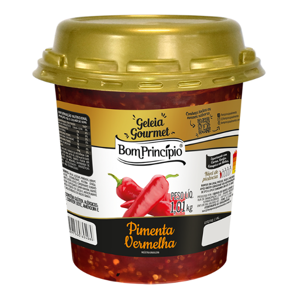 GELEIA BOM PRINCIPIO PIMENTA VERMELHA 1,010KG