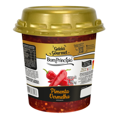 GELEIA BOM PRINCIPIO PIMENTA VERMELHA POTE 1,01KG