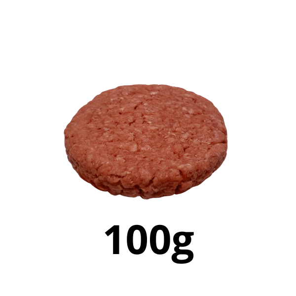 HAMBURGUER BOVINO QUARTEIRO CG 100GR CX C/ 5KG