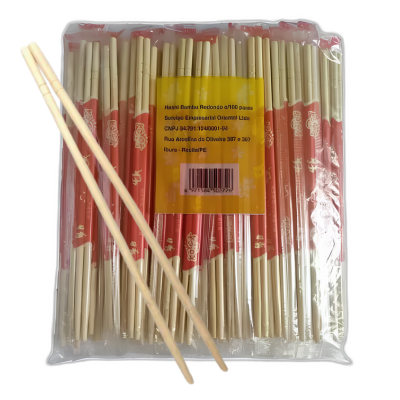 HASHI BAMBOO REDONDO PCT C/ 100 UND