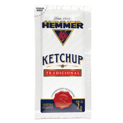 KETCHUP HEMMER SACHE 7GR CX / 190 UND