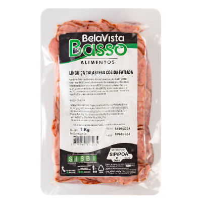LINGUICA TIPO CALABRESA BASSO FATIADA PCT 1KG