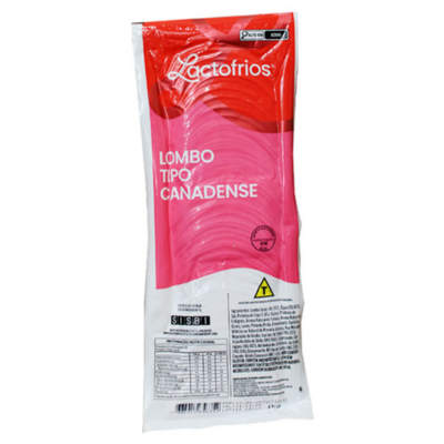 LOMBO TIPO CANADENSE LACTOFRIOS DEFUMADO FATIADO PCT 1KG