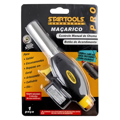 MAÇARICO PRETO STARTOOLS CULINÁRIO CONTROLE DE CHAMAS PRO (000386)