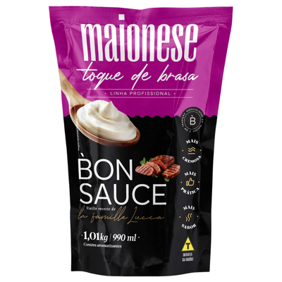 MAIONESE BON SAUCE TOQUE DE BRASA BAG 1,01KG