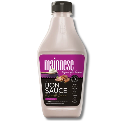 MAIONESE BON SAUCE TOQUE DE BRASA BISNAGA 230GR