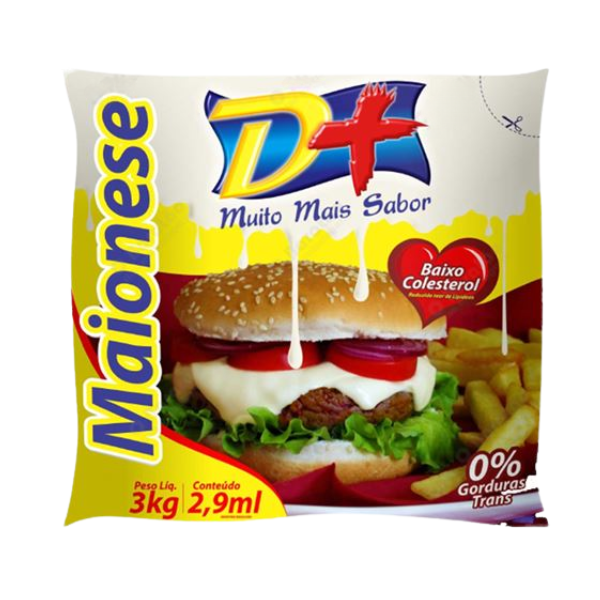 MAIONESE DMAIS BAG 3KG