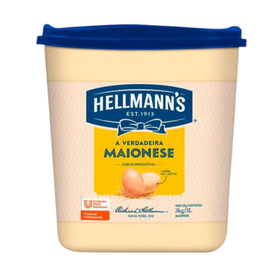 MAIONESE HELLMANNS ORIGINAL BD 3KG