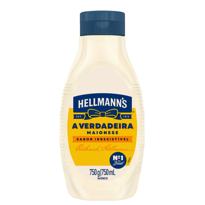 MAIONESE HELLMANNS ORIGINAL SQUEEZE 750GR