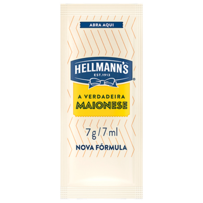 MAIONESE HELLMANNS SACHE 7GR CX C/ 168 UND