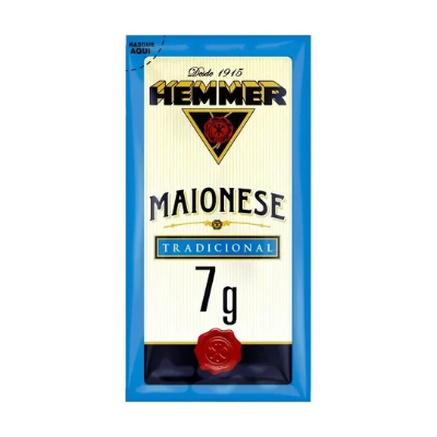 MAIONESE HEMMER SACHE 7GR CX C/ 190 UND