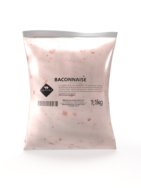 MAIONESE JUNIOR BACON NAISE 1,1KG