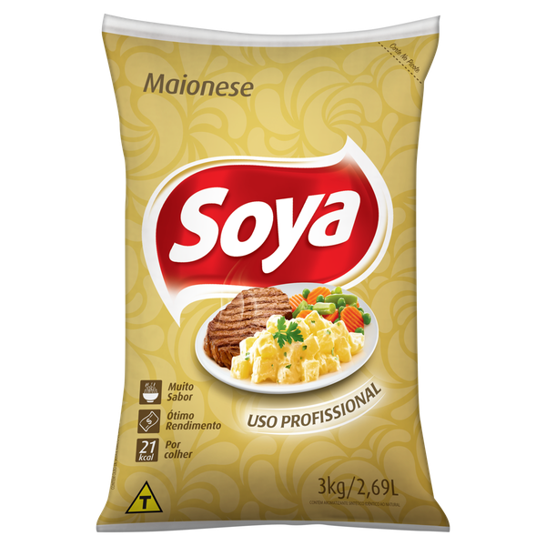 MAIONESE SOYA BAG 3KG