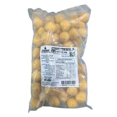 MINI BOLINHO CROQUANT QUEIJO 15GR CG PCT 1KG
