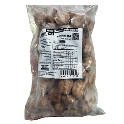 MINI CHURROS CROQUANT CHOCOLATE 15GR CG PCT 1KG