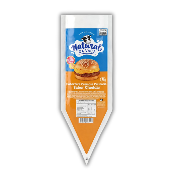 MISTURA REQ. CHEDDAR NATURAL DA VACA 1,2KG
